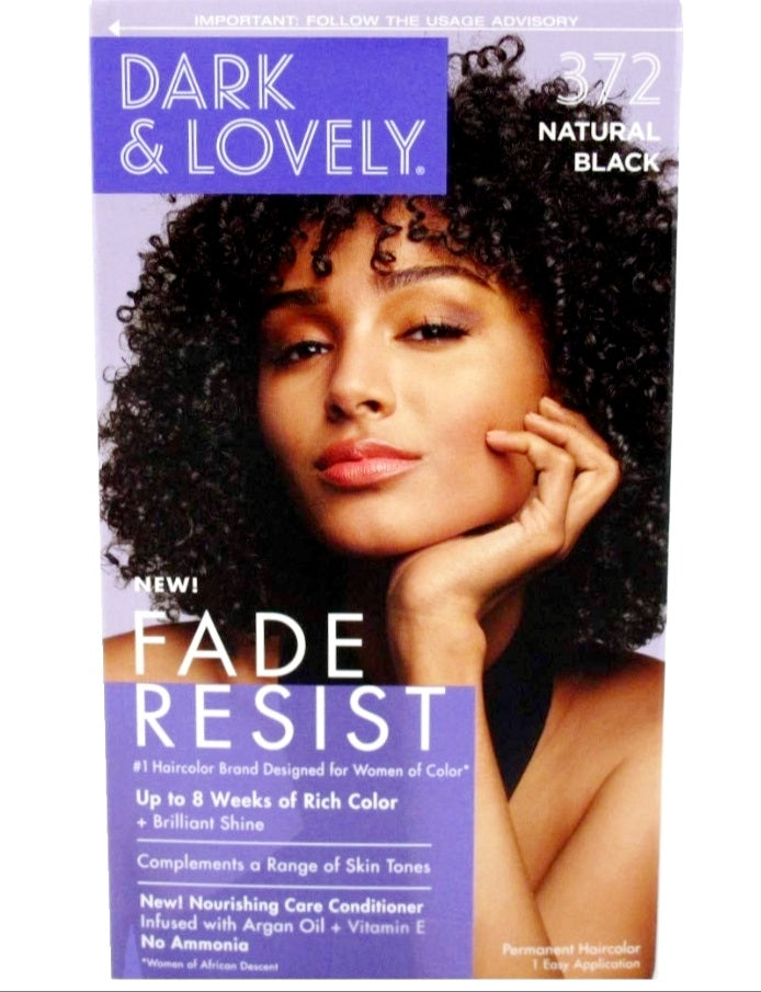 Dark and Lovely  Natural Black 372