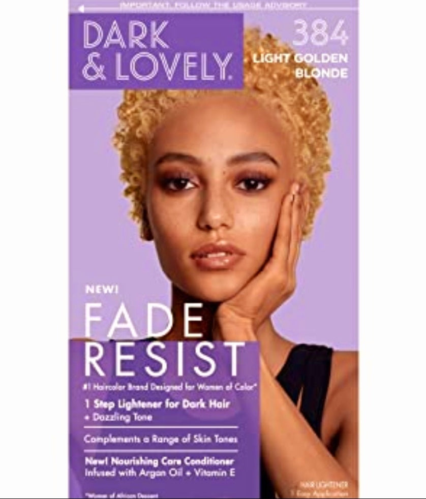 Dark and Lovely  Light golden blonde