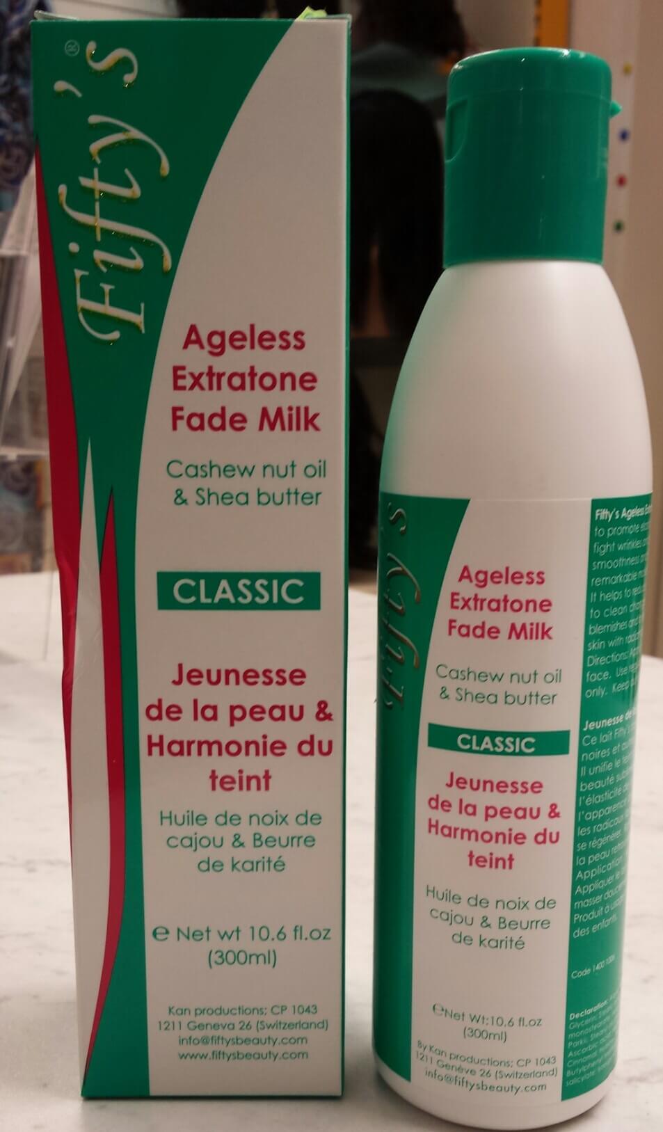 Fifty's LAIT  Jeunesse de la peau & harmonie du teint classic