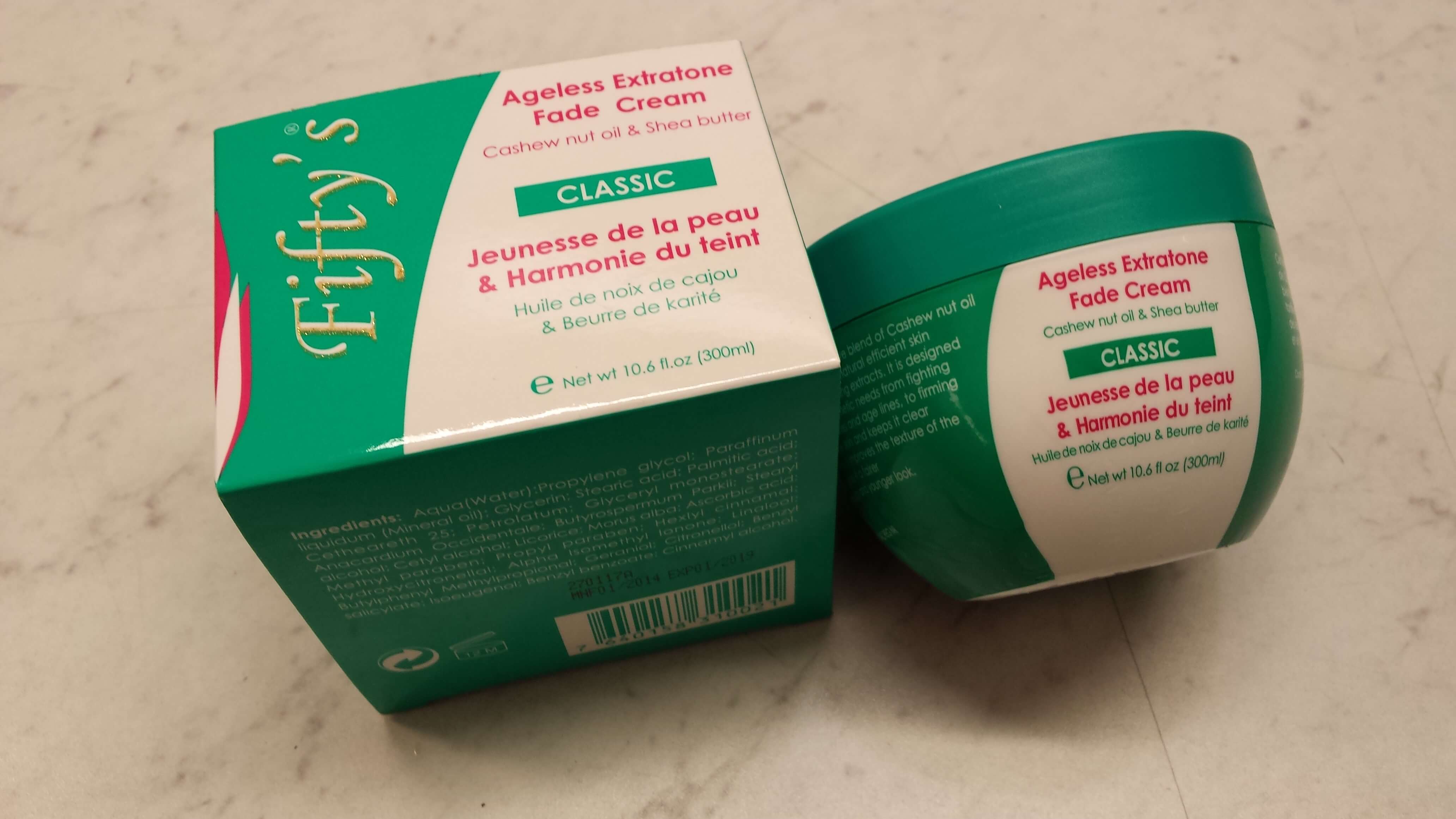 Fifty's CREME Jeunesse de la peau & harmonie du teint classique