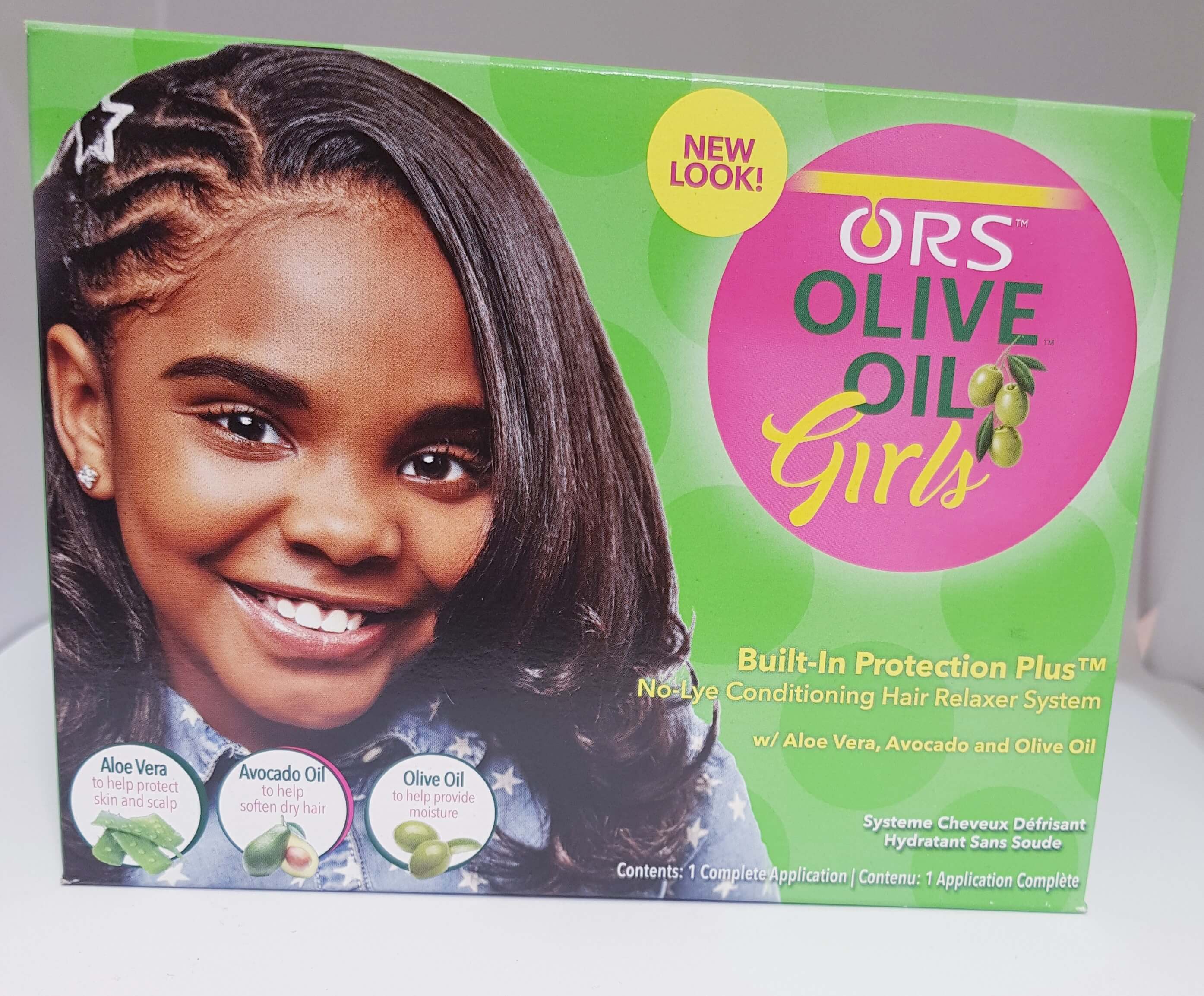 Organic Olive oil défrisants girls